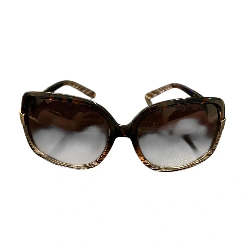 Tahari tortoise shell sunglasses brown gold